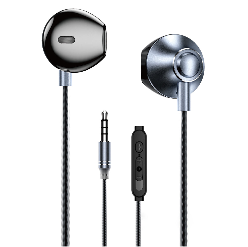 WEKOME YB08 3.5mm AUX Headphone Metal Shell Music Wired Earphone Clear Voice Call Sound Headset for Cell Phone Tablet Laptop Computer WEKOME YB08 3.5mm AUX Headphone Metal Shell Music Wired Earphone Clear Voice Call Sound Headset for Cell Phone Tablet Laptop Computer